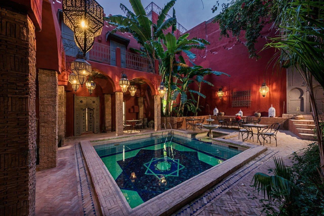 Les Jardins D Henia Riad And Hammam Марракеш Экстерьер фото